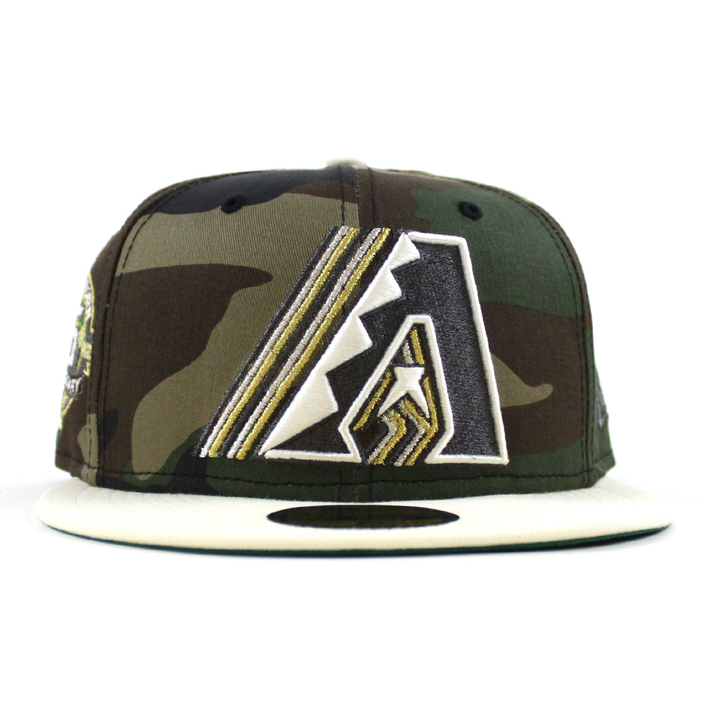 Arizona Diamondbacks 25th Anniversary New Era 59Fifty Fitted Hat (Wood ...