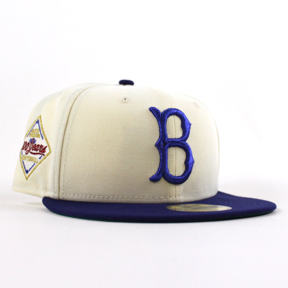 Brooklyn Dodgers Black New Era 59FIFTY Fitted Black / White / 7 1/4