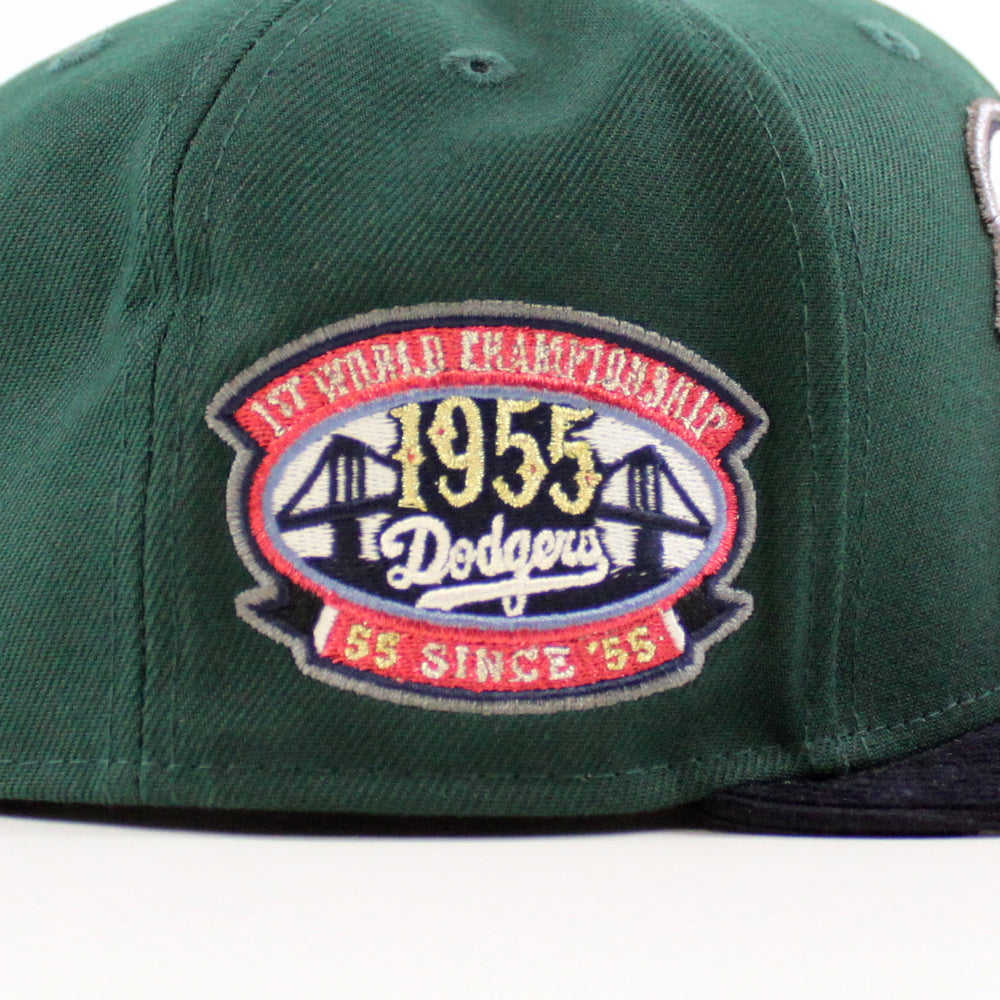 BROOKLYN DODGERS 1955 WORLD SERIES ROYAL GRAY BRIM NEW ERA FITTED HAT –  Sports World 165