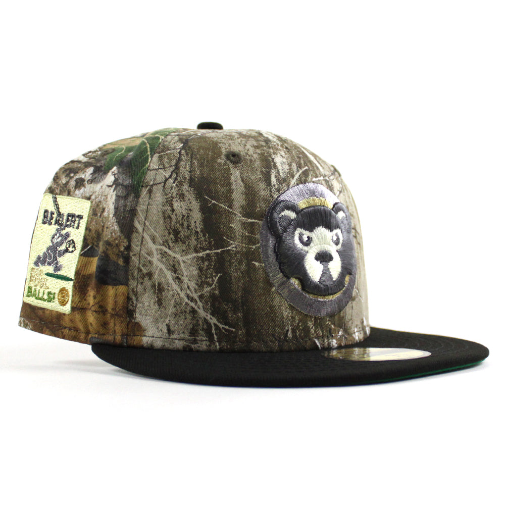  New Era Chicago Cubs Woodland Camo Basic 59FIFTY