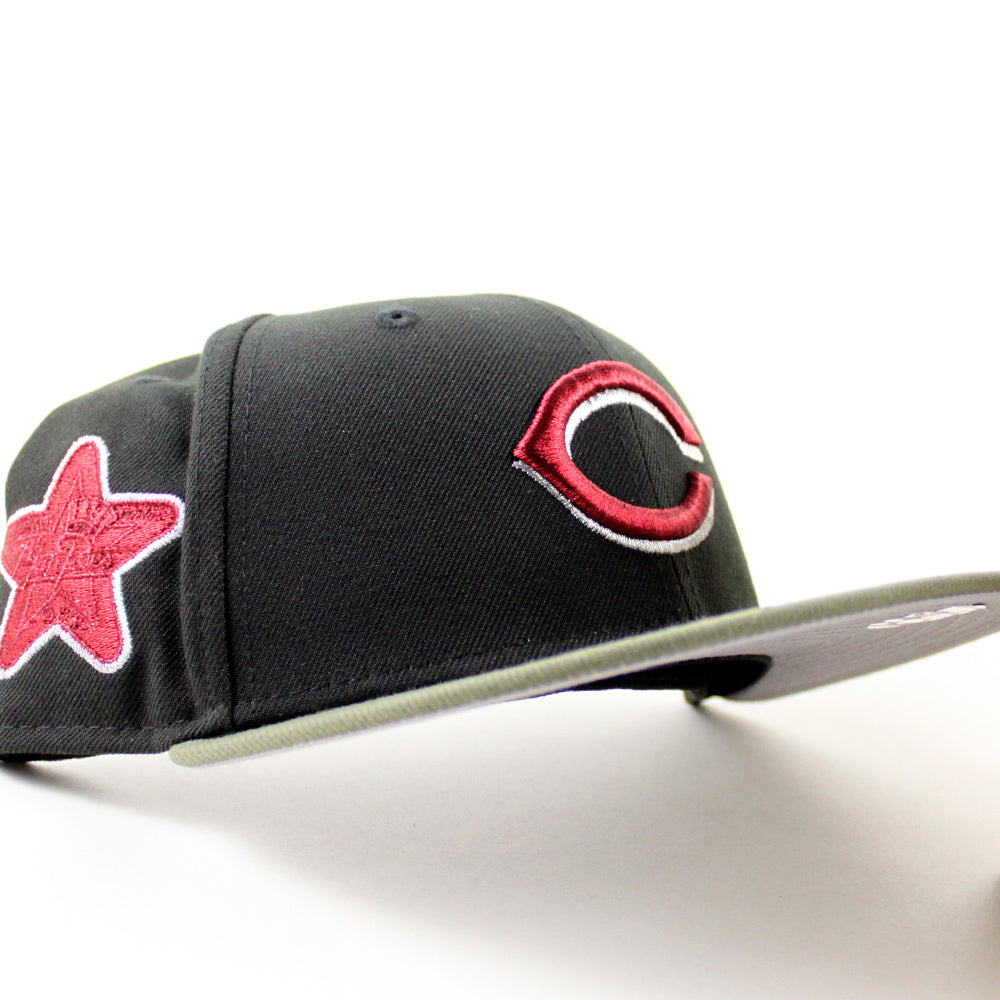 Cincinnati Reds 1960 All Star Game New Era 59Fifty Fitted Hat (Black O –  ECAPCITY