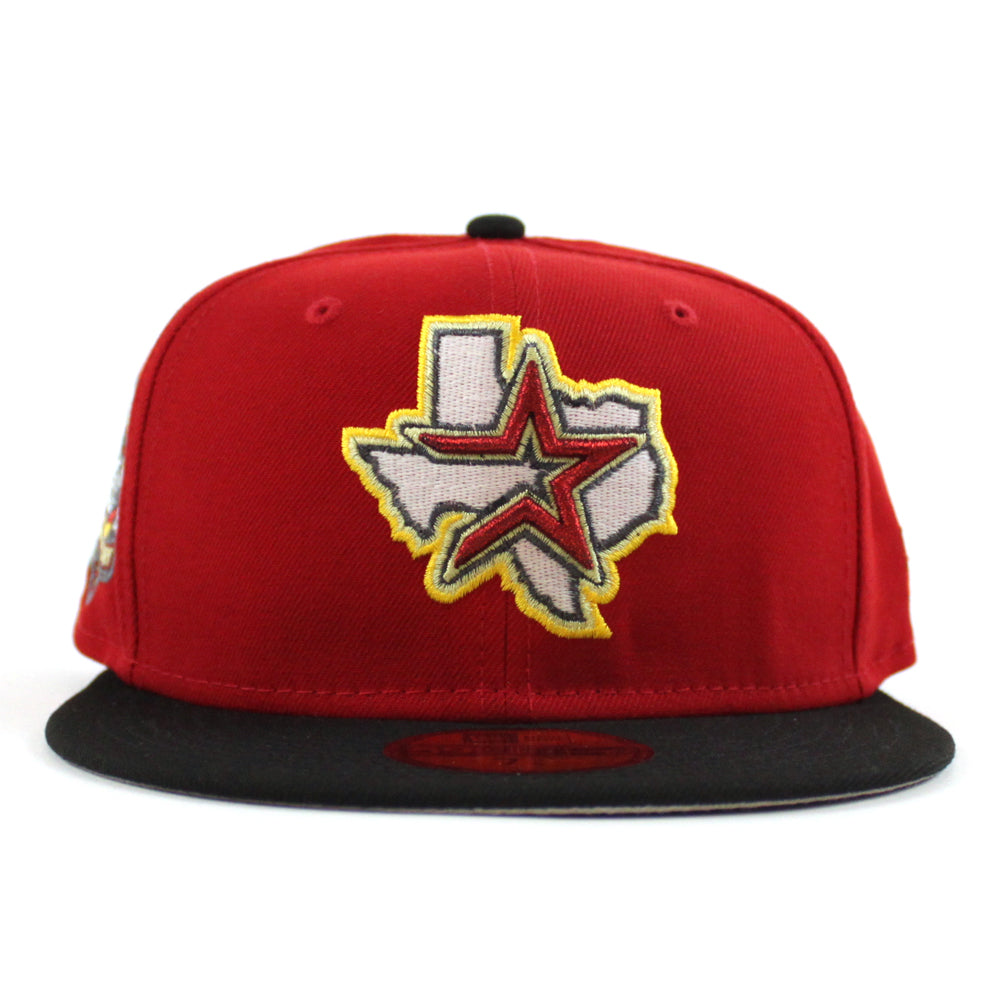 New Era Houston Astros 40th Anniversary Black Lava Edition 59Fifty Fitted  Cap, EXCLUSIVE HATS, CAPS