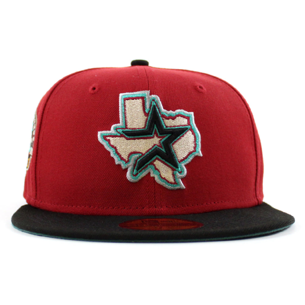 red and black dallas cowboys hat