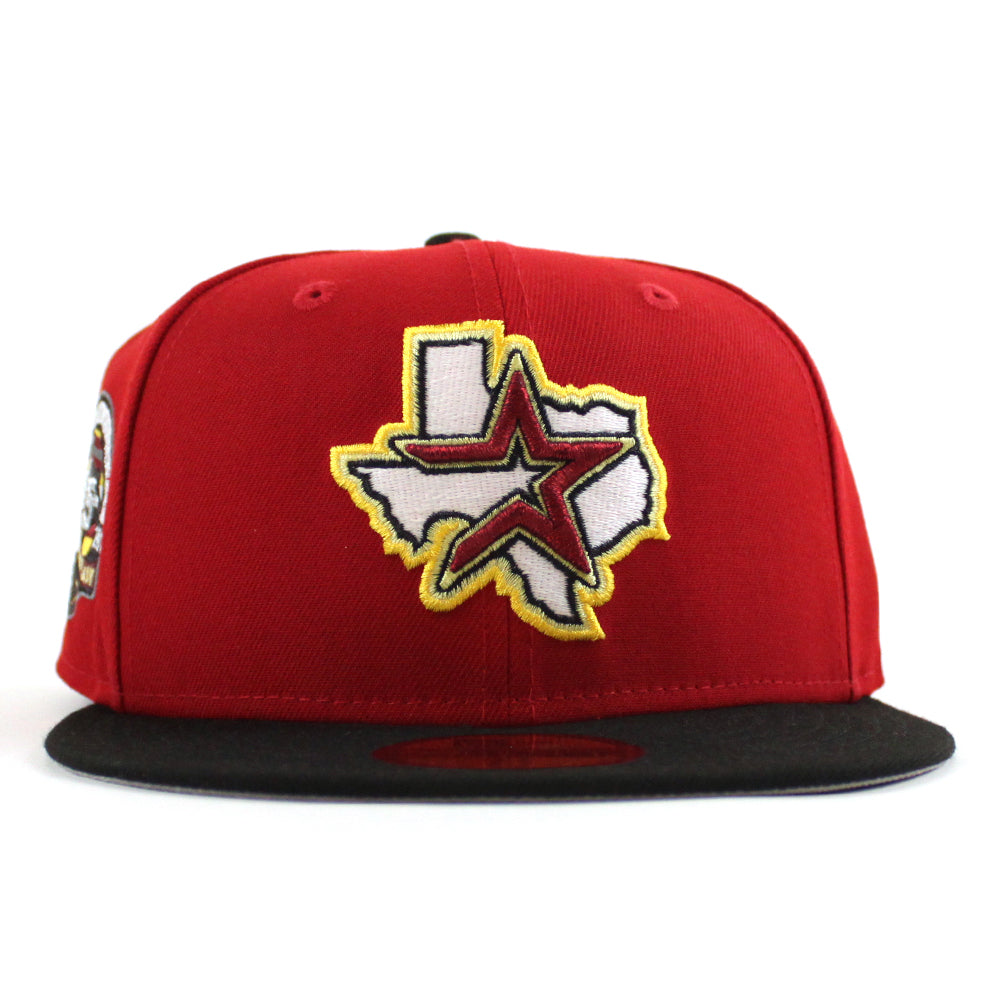 Houston Astros 45th Anniversary New Era 59Fifty Fitted Hat (Scarlet Re ...