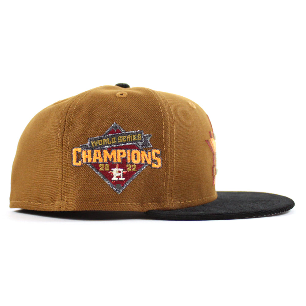 Houston Astros New Era 2022 World Series Champions 59FIFTY Fitted Hat -  Black