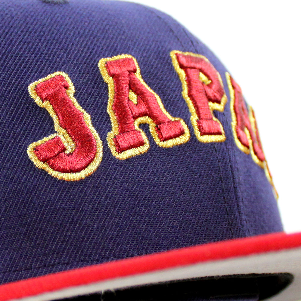 New Era 59Fifty Japan World Baseball Classic Jersey Hat - Navy, Red – Hat  Club