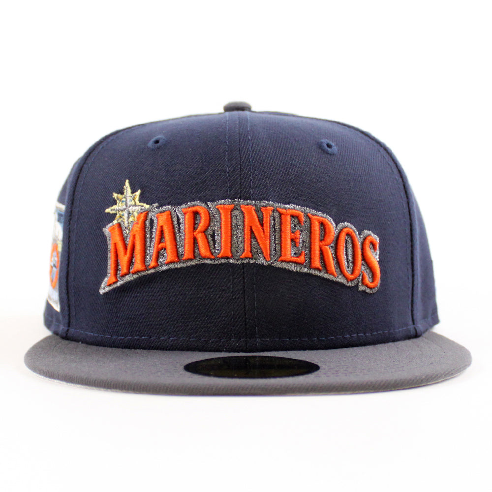 NEW ERA SINCERE SEATTLE MARINERS FITTED HAT (CHROME WHITE/NAVY) – So  Fresh Clothing