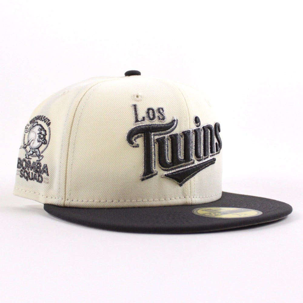 Twins Bomba Squad 59FIFTY New Era Dosc. Blue Bark & Red Fitted Hat Gra –  USA CAP KING
