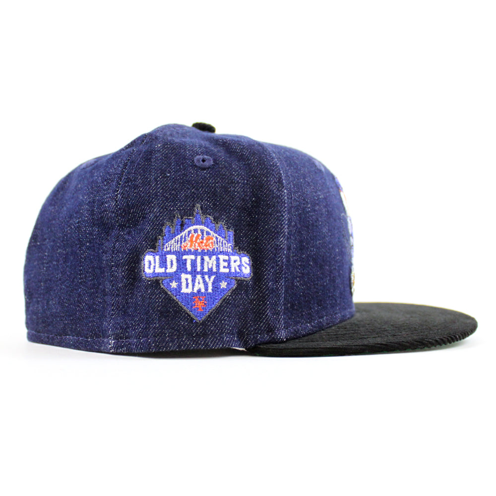 New York Mets Old Timers Day Patch New Era 59Fifty Fitted Hat