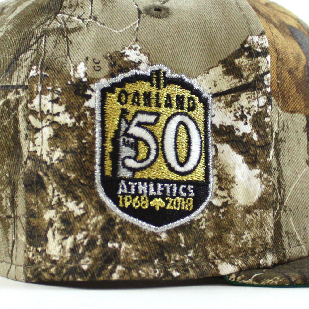 New Era Oakland Athletics 50th Anniversary Real Tree Prime Two