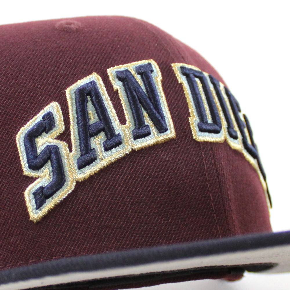 New Era 59FIFTY San Diego Padres Since 1969 Fitted Hat Burnt Wood Brown