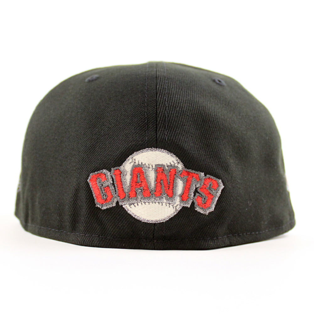 San Francisco Giants New Era Chrome Serape Under Visor 59FIFTY Fitted Hat -  Cream