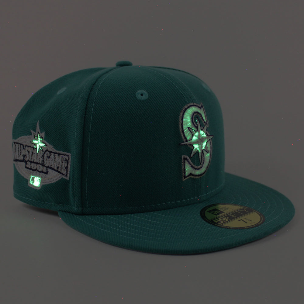 Seattle Mariners 2001 All Star Game New Era 59Fifty Fitted Hat (Teal G ...