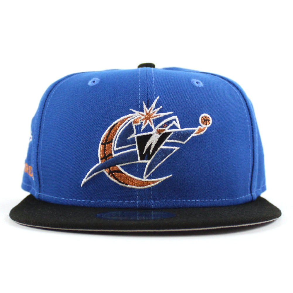 Washington Wizards Wizards Patch New Era 59Fifty Fitted Hat (Light Blu ...