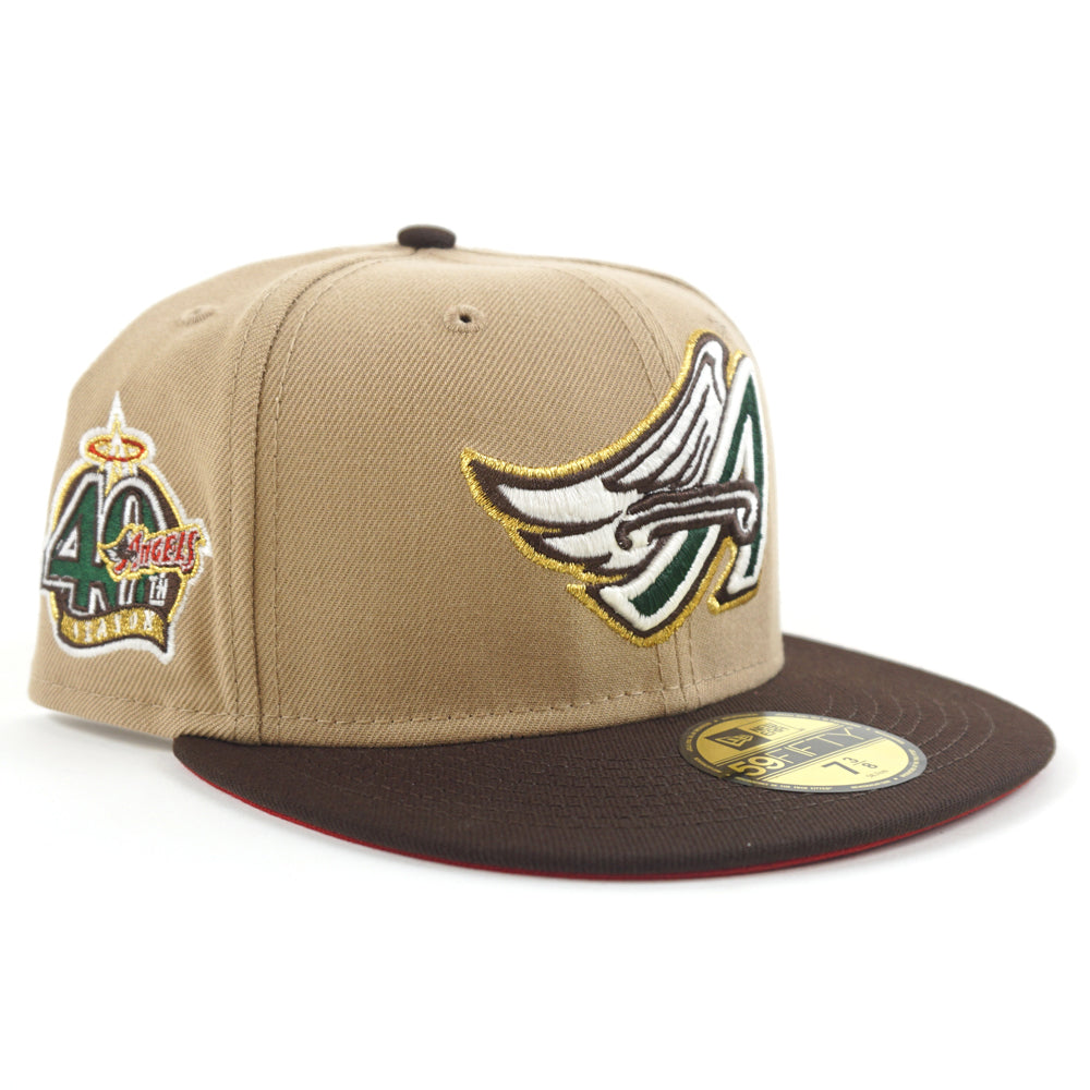 New Era Anaheim Angels 40th Anniversary Pinstripe Heroes Elite