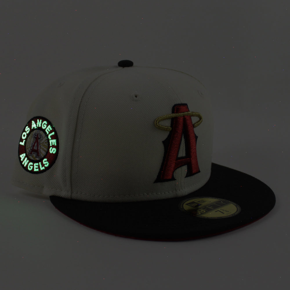 Anaheim Angels Blue/Black 17th New Era 59FIFTY Fitted Hat - Clark Street  Sports