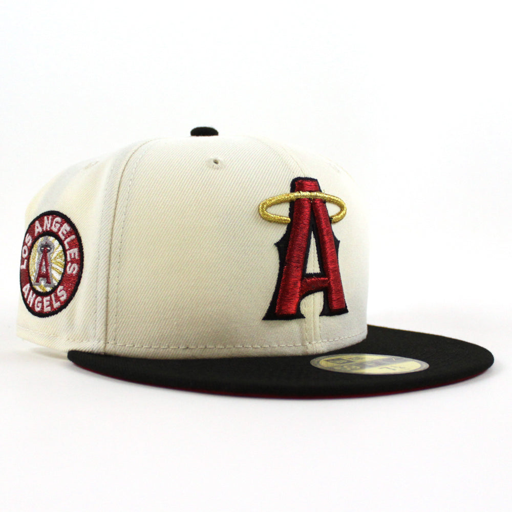 Anaheim Angels Blue/Black 17th New Era 59FIFTY Fitted Hat 8