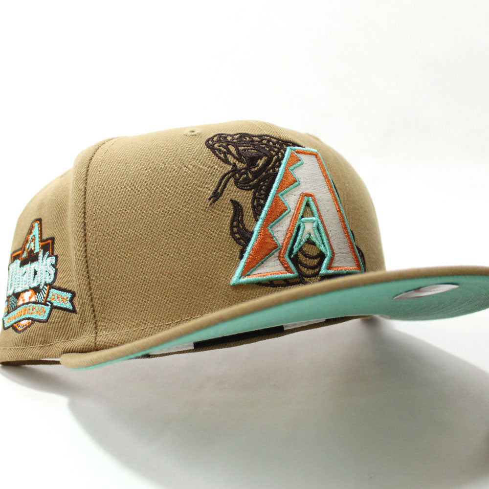 New Era Arizona Diamondbacks Side Patch 59FIFTY Fitted Hat - Hibbett