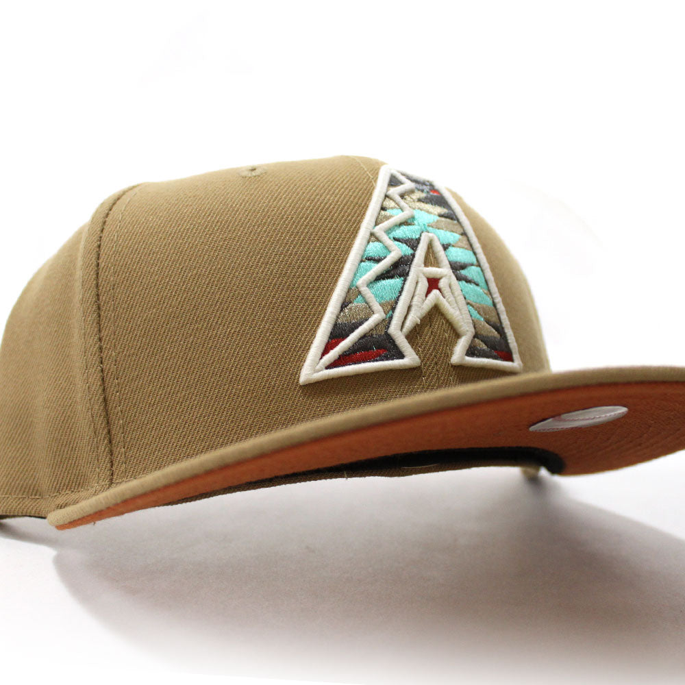 NEW ERA DESERT SUNRISE ARIZONA DIAMONDBACKS FITTED HAT (CAMEL/RUST O – So  Fresh Clothing