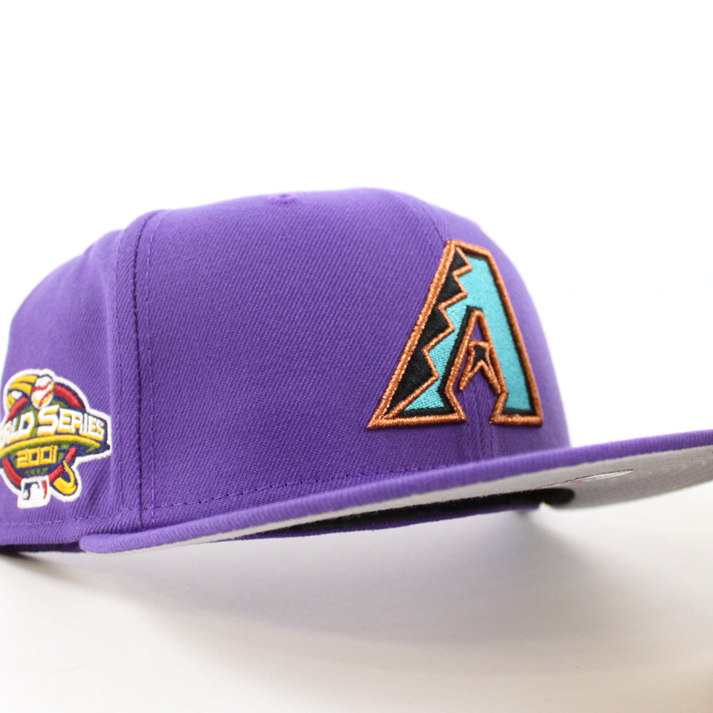 Arizona Diamondbacks World Series New Era 59Fifty Fitted hat (Team Color  Gray Under Brim)