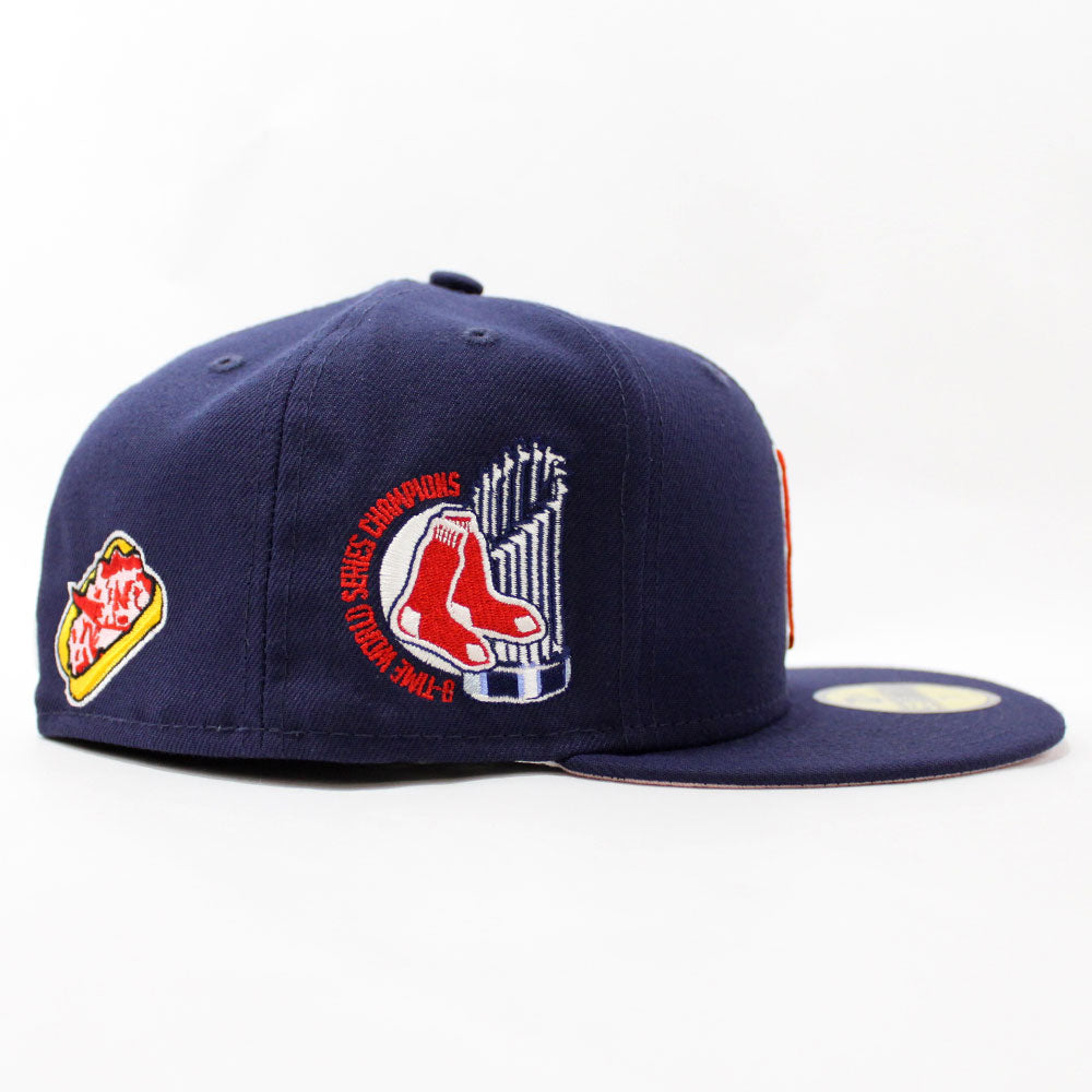 New Era Boston Red Sox MLB Cloud Navy 59FIFTY Fitted Cap – Hall of