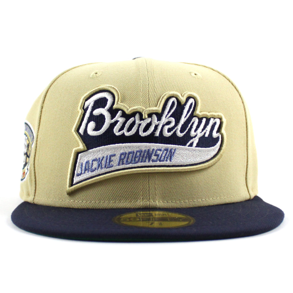 Men's Brooklyn Dodgers New Era Gold/Azure 1955 World Champions