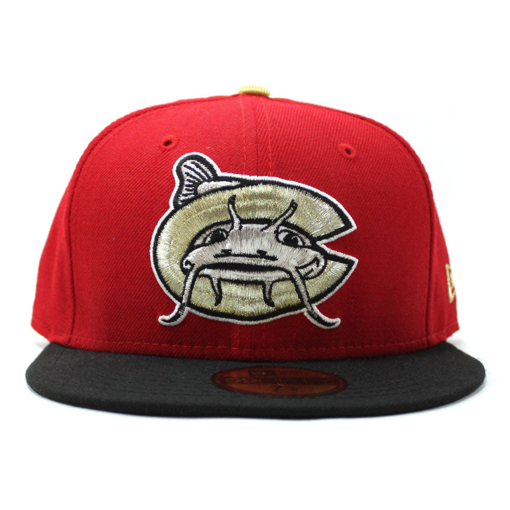 Official New Era MiLB Theme Night Carolina Mudcats 59FIFTY Fitted Cap  C2_668