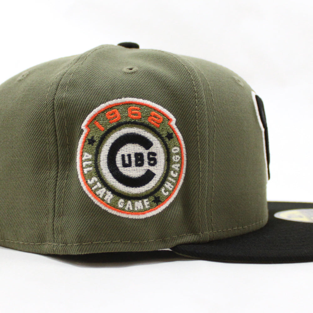 CHICAGO CUBS EXCLUSIVE FITTED LOUIS VUITTON GREEN WHEAT UV 7 3/8 NOT HAT  CLUB!