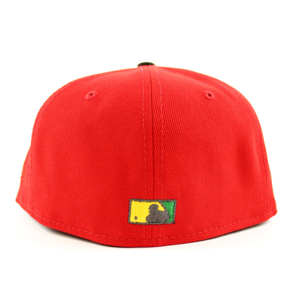 Chicago Cubs 1962 All Star Game New Era 59Fifty Fitted Hat (Red Black Green  Under Brim)