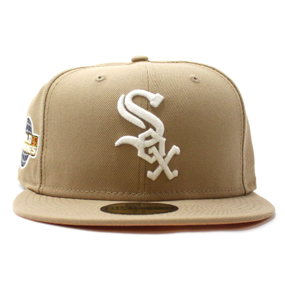 Chicago White Sox New Era Cooperstown Collection 2005 World Series Woodland  Reflective Undervisor 59FIFTY Fitted Hat 