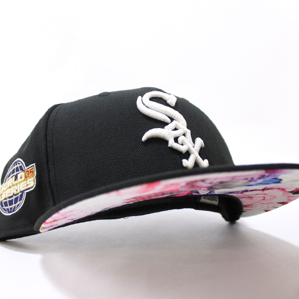 CHICAGO WHITE SOX 2005 WORLD CHAMPIONS FLORAL BRIM NEW ERA FITTED HAT –  Sports World 165