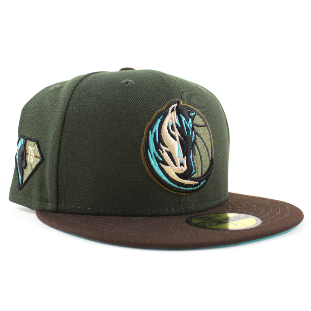 New Era / Men's 2021-22 City Edition Dallas Mavericks Green 59Fifty Fitted  Hat