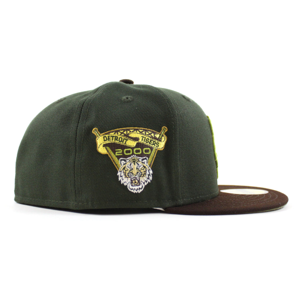 Detroit Tigers 2000 Stadium New Era 59FIFTY Black & Graphite Hat Green –  USA CAP KING