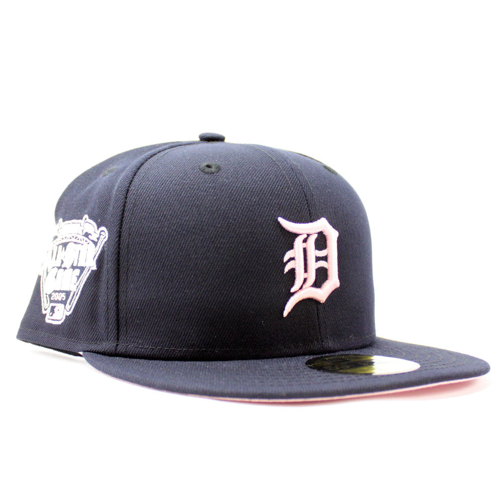 New Era 59FIFTY Detroit Tigers 1901 Hat - Black, Pink Black/Pink / 7