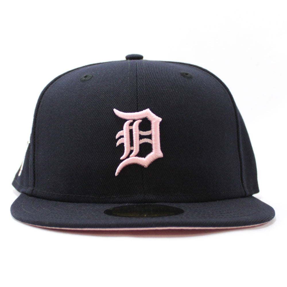 DETROIT TIGERS 2005 ALL STAR GAME LIGHT PINK ICY BRIM NEW ERA FITTED HAT  Size 8