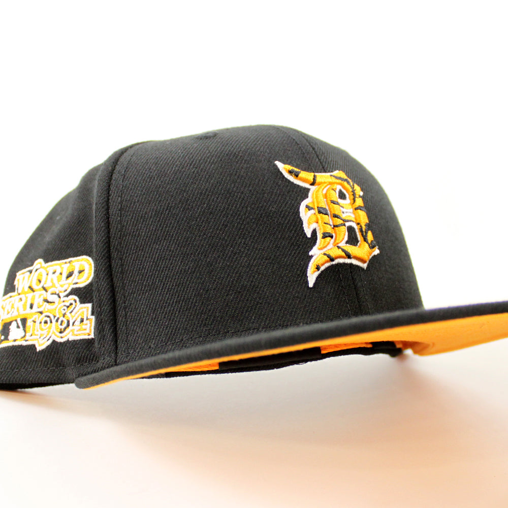 Detroit Tigers Tiger TIGERFILL New Era 59Fifty Fitted Hat (Black Orang –  ECAPCITY