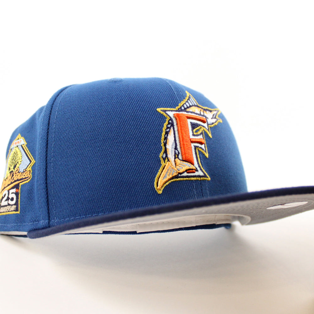 Texas Rangers 50th Anniversary New Era 59FIFTY Fitted Hat (Glow in The Dark Oceanside Peanut Pino Red Under BRIM) 7 1/8