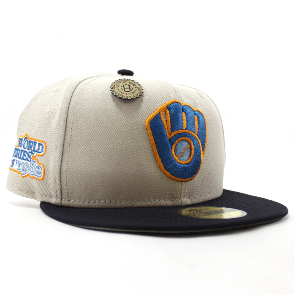 Milwaukee Brewers 1982 World Series New Era 59Fifty Fitted Hat (GITD P –  ECAPCITY