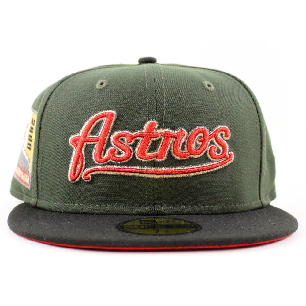 NEW ERA 59FIFTY MLB HOUSTON ASTROS INAUGURAL SEASON 2000 TWO TONE / GREY UV  FITTED CAP