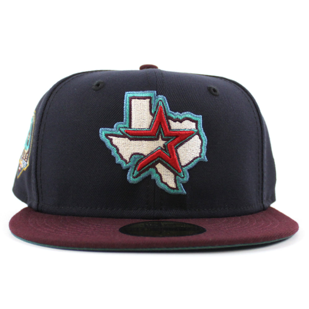 EXCLUSIVE NEW ERA 59FIFTY MLB HOUSTON ASTROS 60 YEARS CHROME WHITE