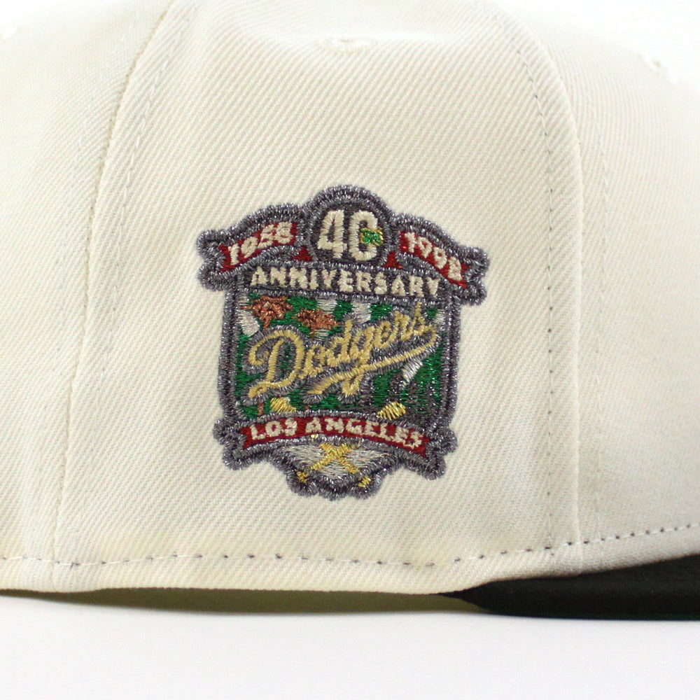 New Era Kelly Green Los Angeles Dodgers White Logo 59FIFTY Fitted Hat