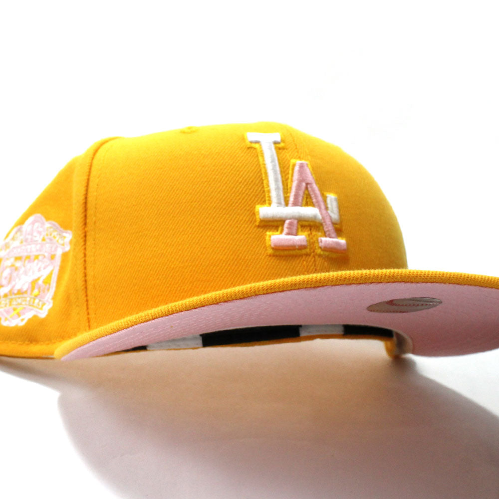 New Era Los Angeles Dodgers Dodgers Stadium 40th Anniversary Copper Peach  Two Tone Edition 59Fifty Fitted Cap, EXCLUSIVE HATS, CAPS