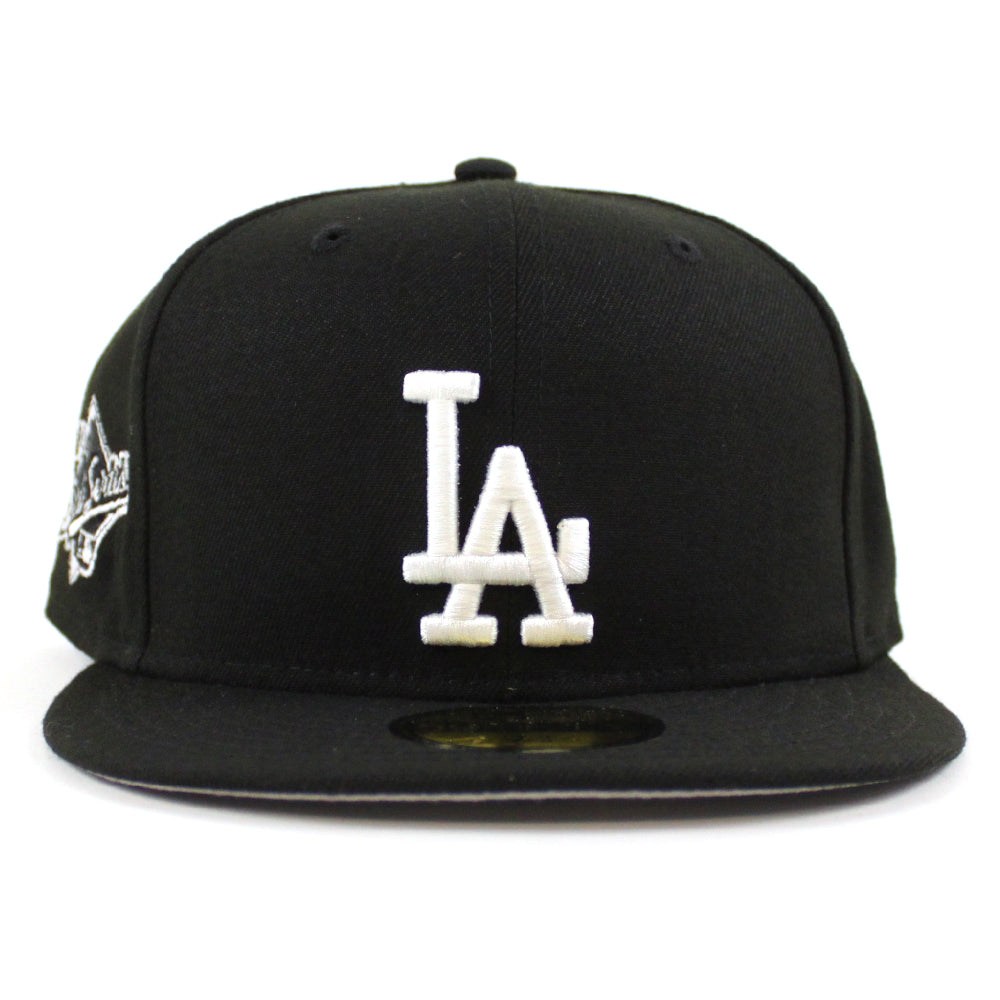 Off White Los Angeles Dodgers Dark Gray Visor Gray Bottom 40th Anniver –  Exclusive Fitted Inc.