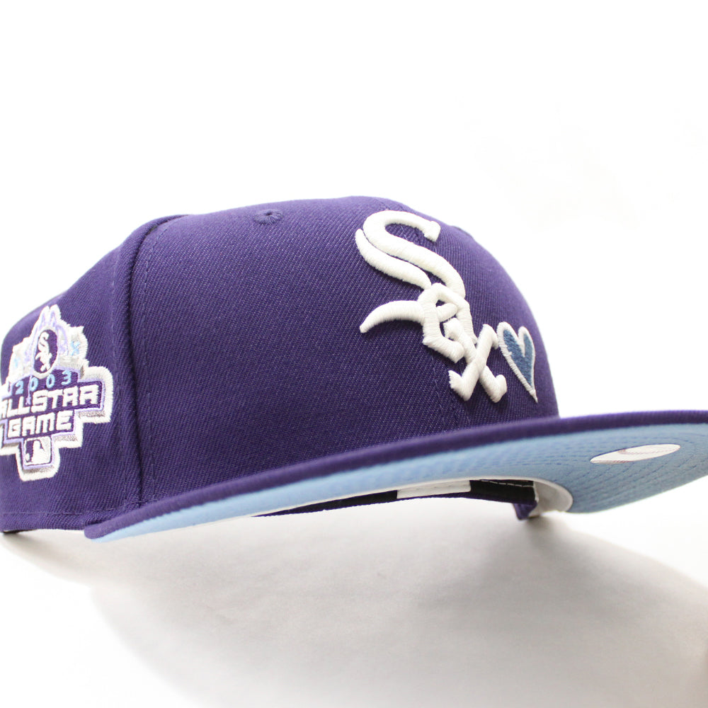 NEW ERA PURPLE LABEL CHICAGO WHITE SOX FITTED HAT (NAVY/GREEN) – So Fresh  Clothing