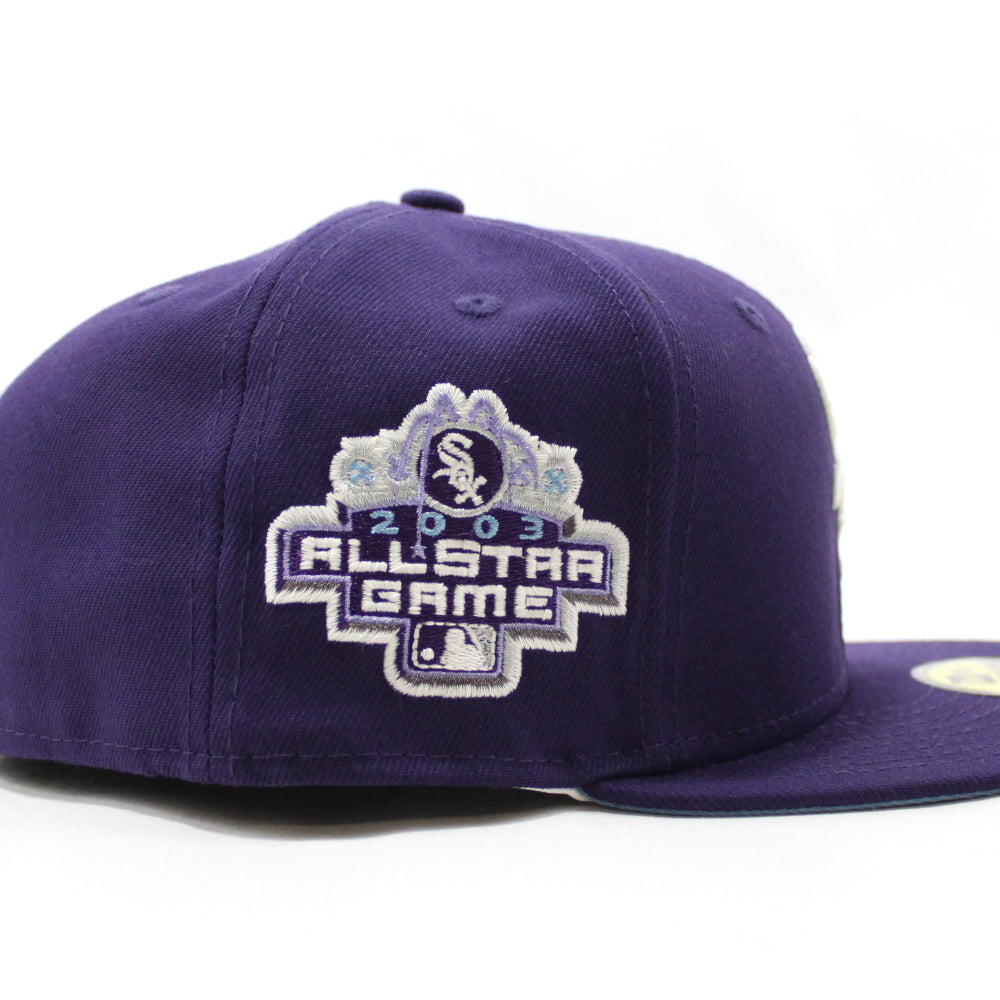 NEW ERA PURPLE LABEL CHICAGO WHITE SOX FITTED HAT (NAVY/GREEN) – So Fresh  Clothing