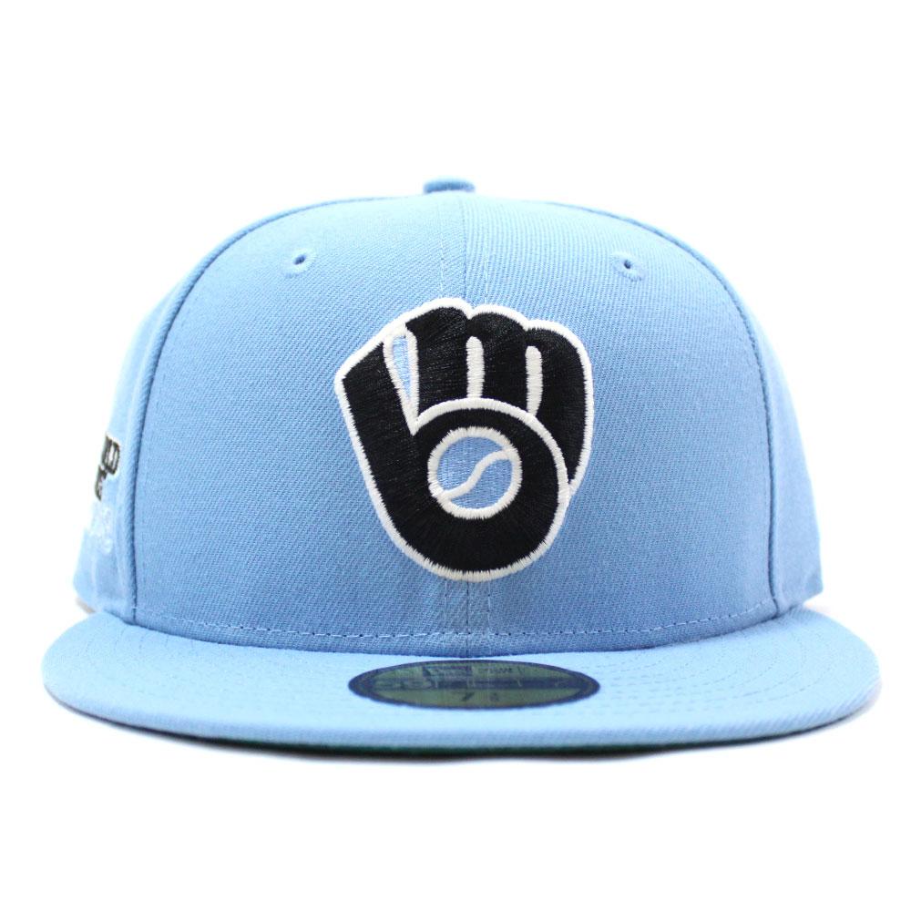 Shop New Era 59Fifty Milwaukee Brewers City Connect Patch Grill Rail Hat -  Gold, Light Blue, Light Navy New Era and save big! The best products are  available at the lowest prices