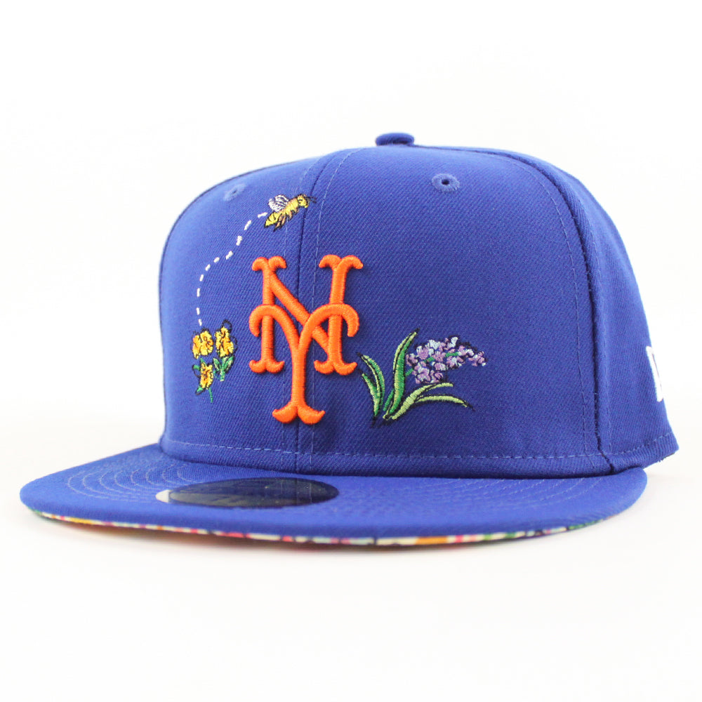 New Era New York Mets Botanical 59FIFTY Fitted Hat (Blue) 7 1/8