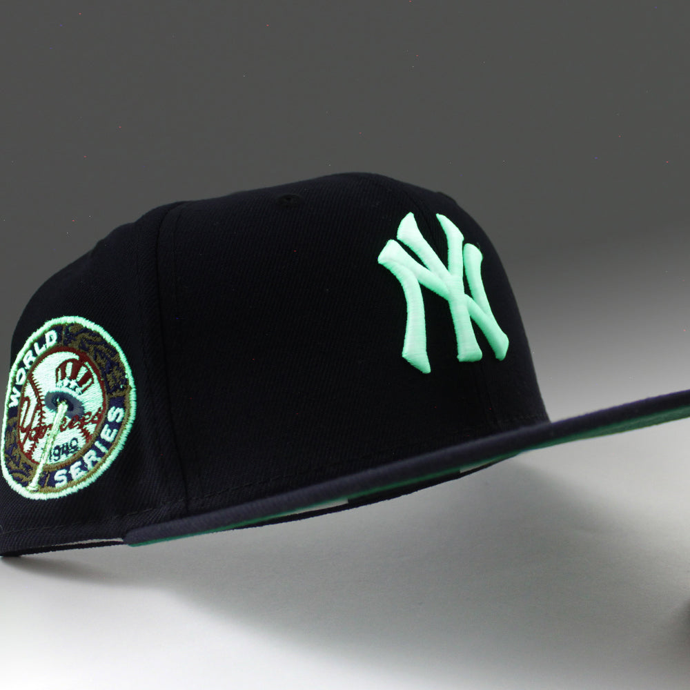 New York Yankees Retro Jersey Script 59FIFTY Fitted Hat - SoleFly