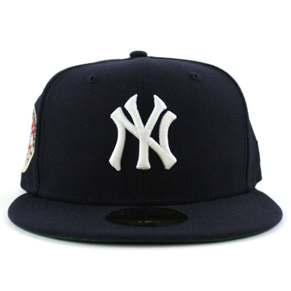 New York Yankees 1949 World Series Yankee Stadium New Era 59Fifty Fitted  Hat (GITD Navy Green Under Brim)