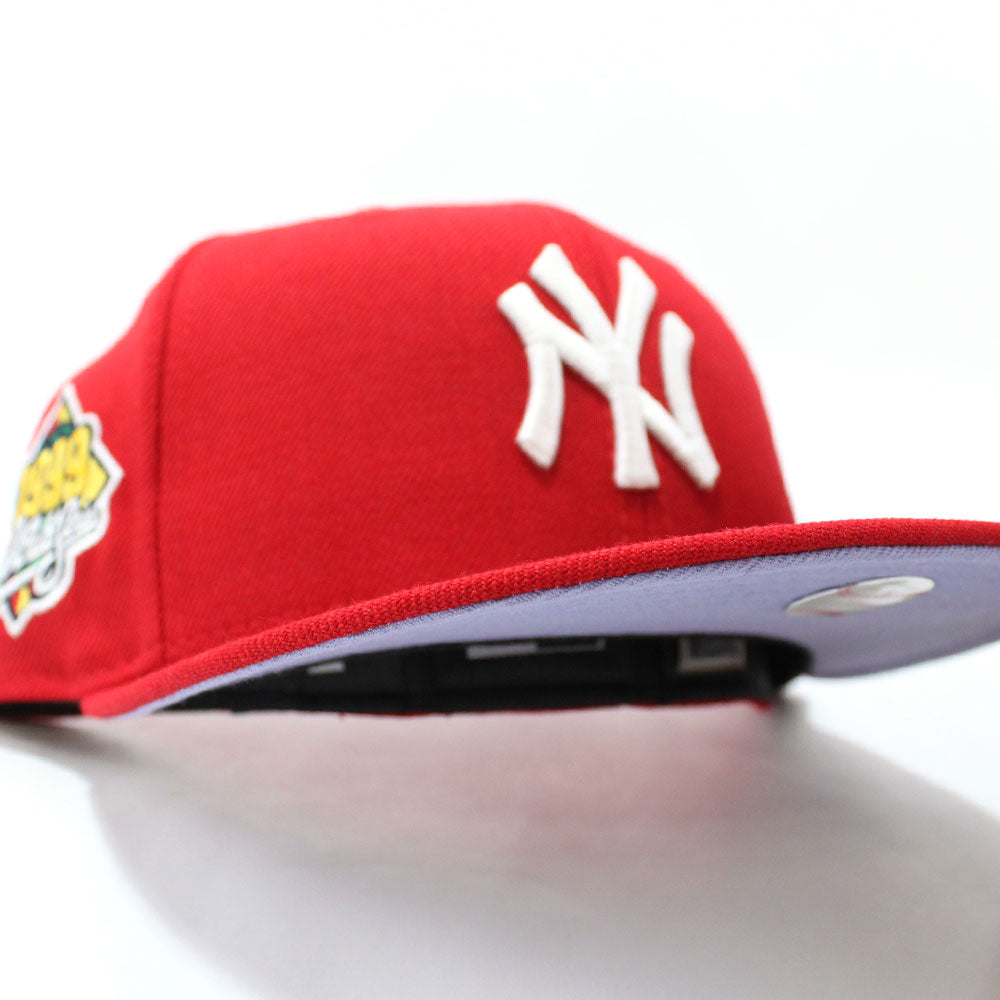 New Era Flat Brim 59FIFTY Essential New York Yankees MLB Red